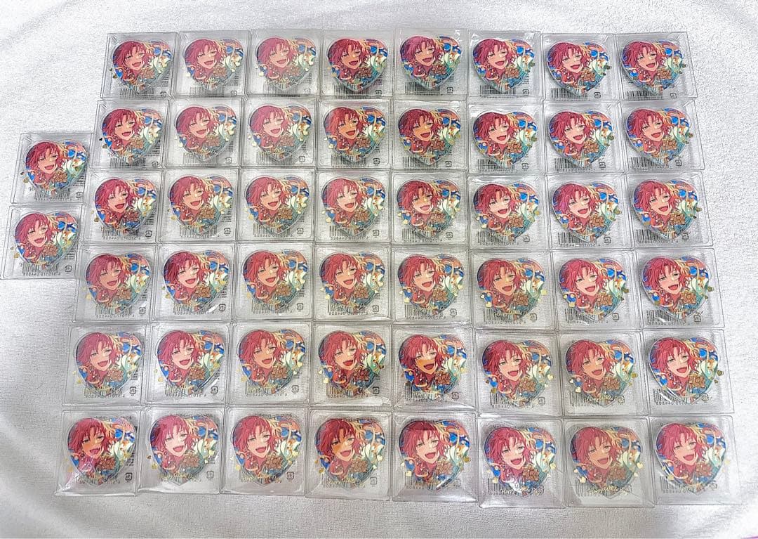 月永レオ ホワイトデー ハート 缶バッジ 50個 新品未開封品