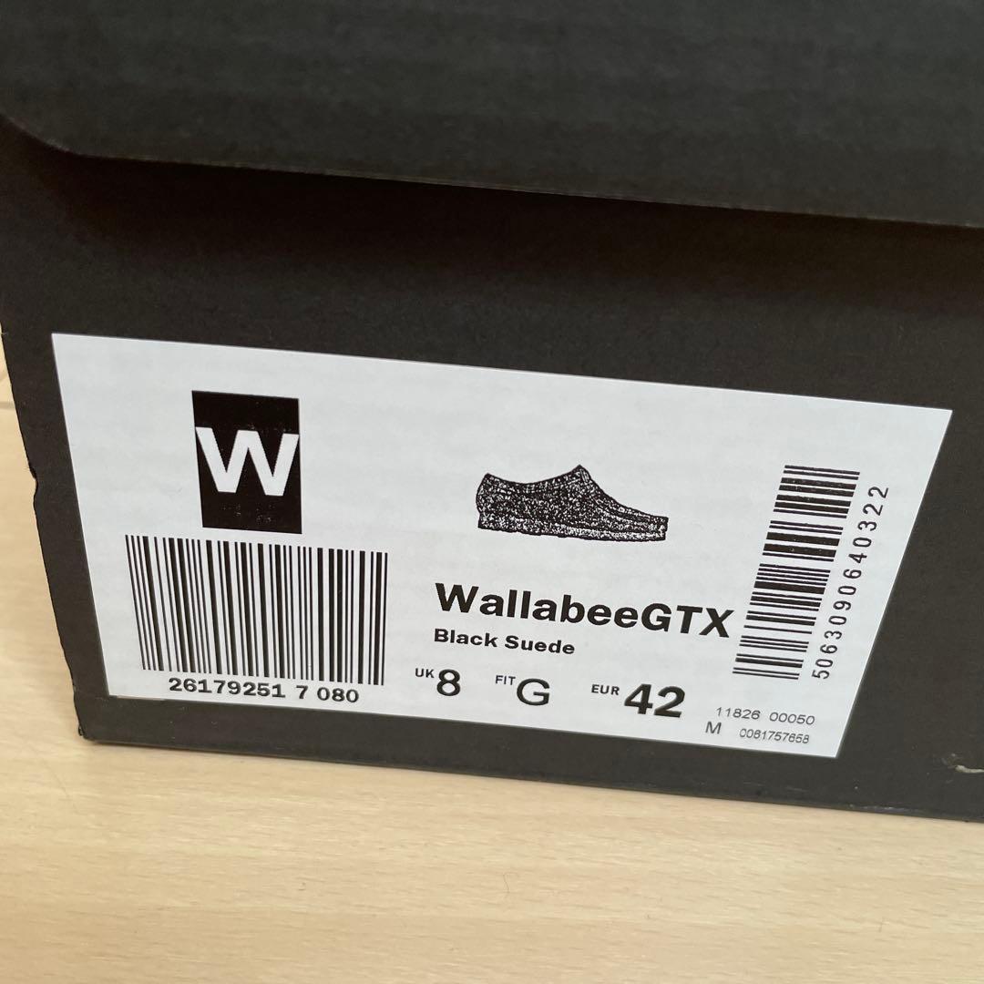 NGUTU【美品】Clarks メンズ ワラビー ゴアテックス UK8