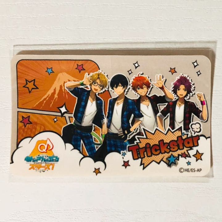 新品★あんスタ【Trickstar】富士急★ICカードステッカー