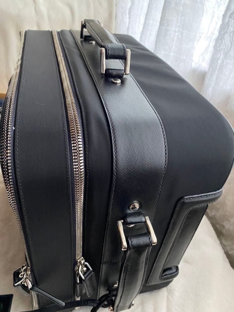 美品PRADA プラダ VV031M テスートナイロン2輪キャリーケース機内OK