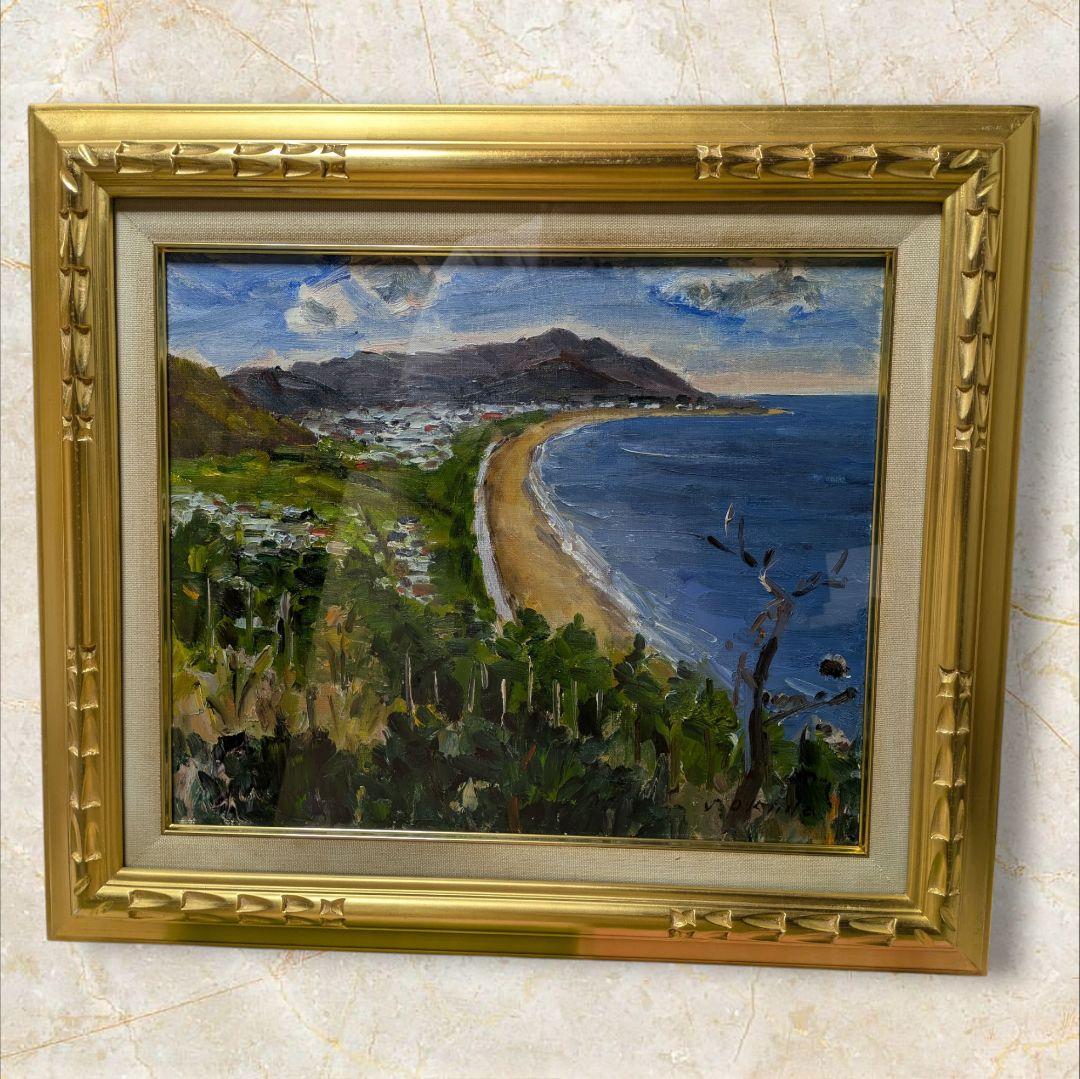 絵画『伊良湖』奥田省一作