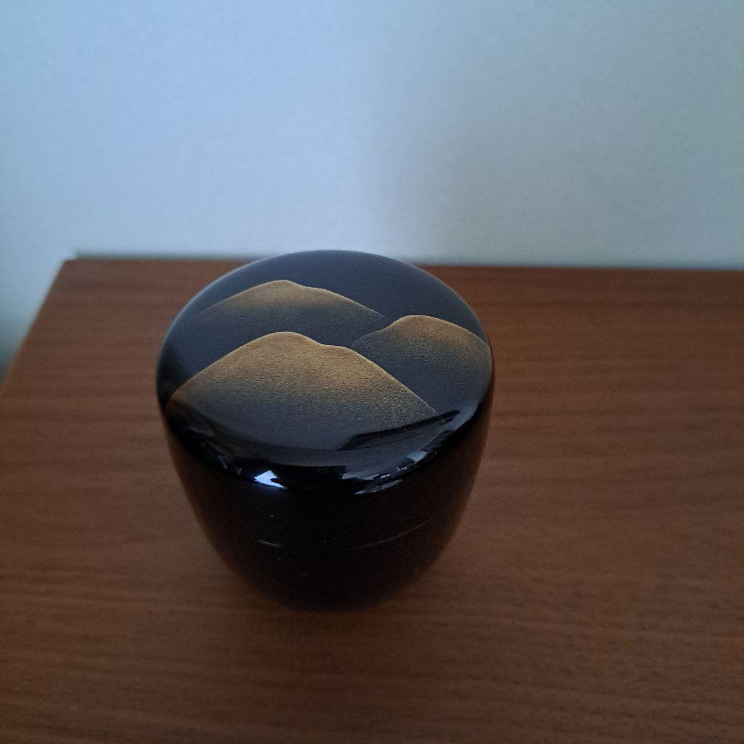 鷹ヶ峯蒔絵 棗 鳳斎