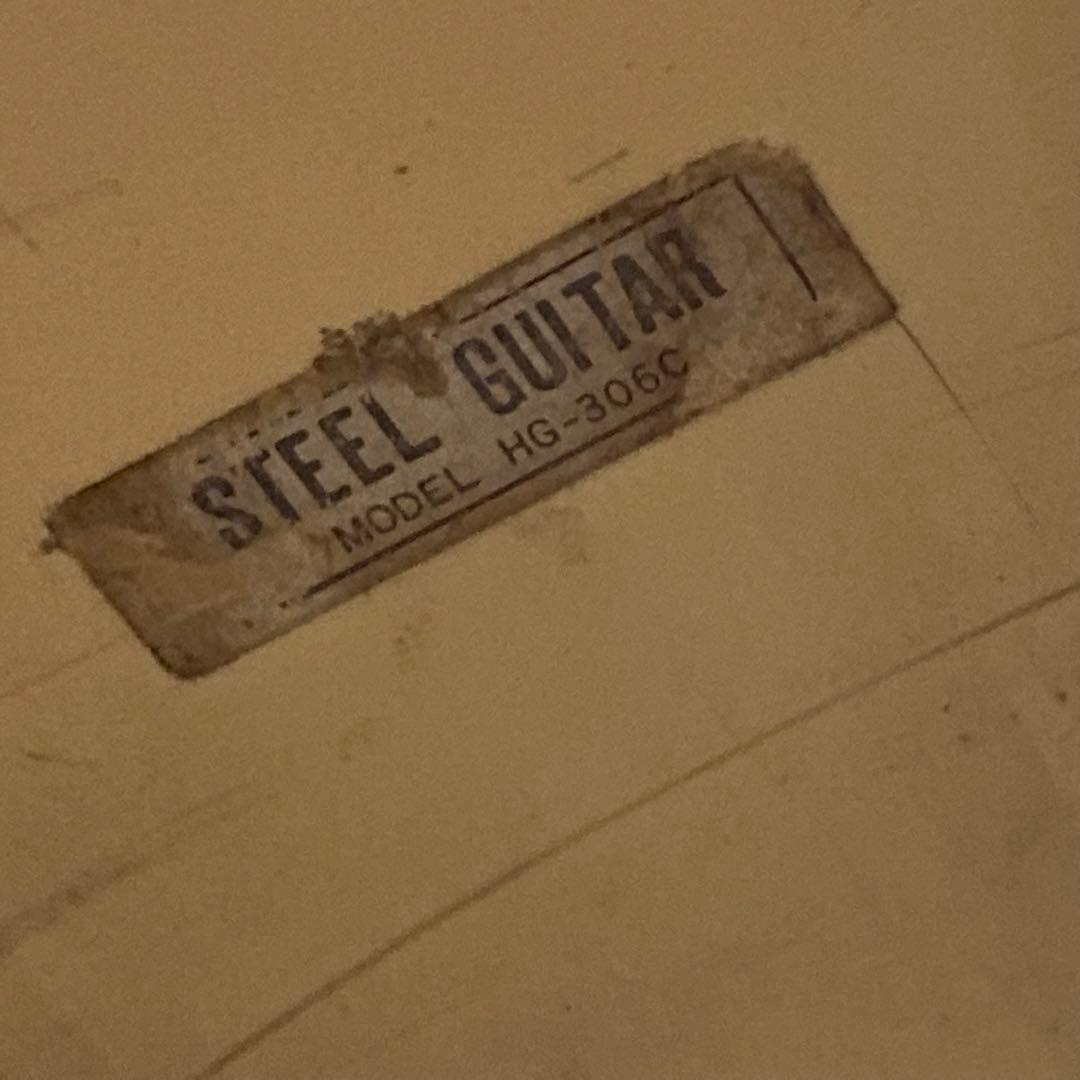 Guyatone グヤ6弦スチールギター　HG-306Cスタンド付き