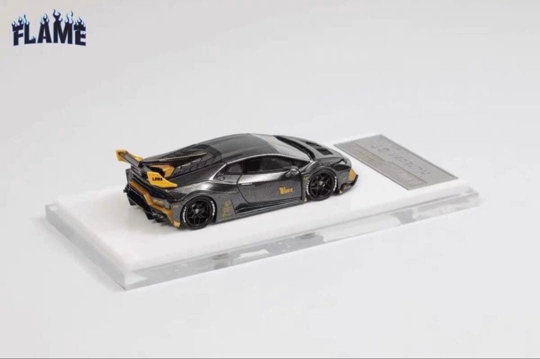 1/64 Flame ランボルギーニ　ウラカン　GT LP610 ガンメタ