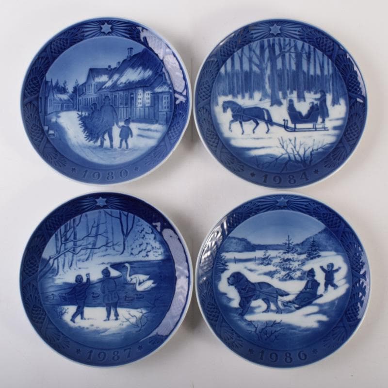 ロイヤルコペンハーゲン　イヤープレートなど　16枚まとめて　D　7175A