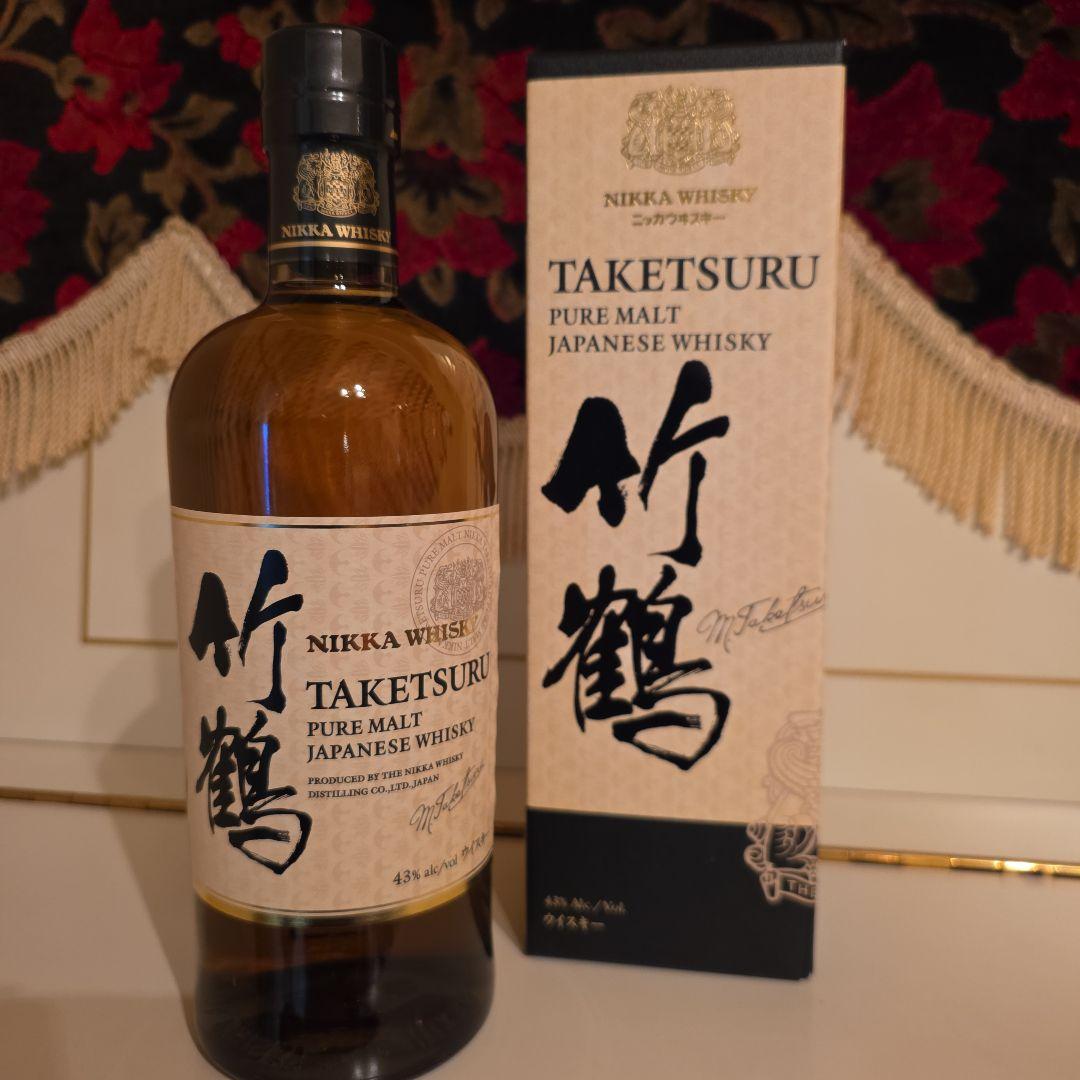 [ 新品 ] 入手困難 竹鶴 PURE MALT< 最安値 > 8500円 !