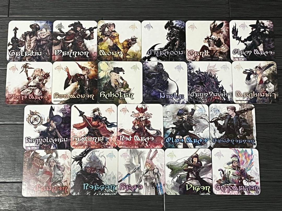★エオルゼアカフェ コースター 75枚セット FF14 FFXIV エオカフェ★