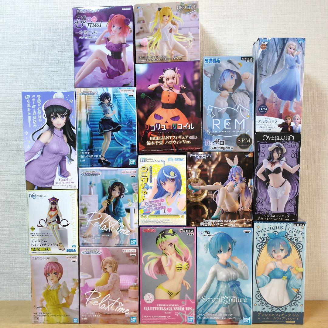 美少女　プライズ　フィギュア　まとめ売り　１７体　ToLOVEる