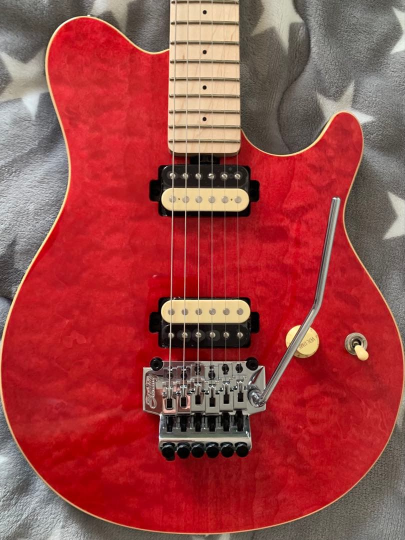 新品＆オマケ付【Sterling by MUSICMAN】AX40 (赤)