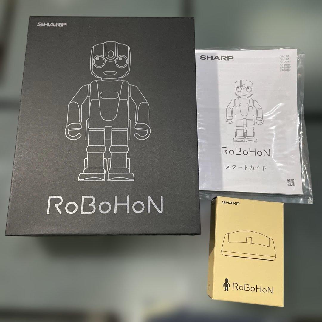 シャープ　ロボホンSR-03M-A ブルー　弟モデル ベネフィットジャパン