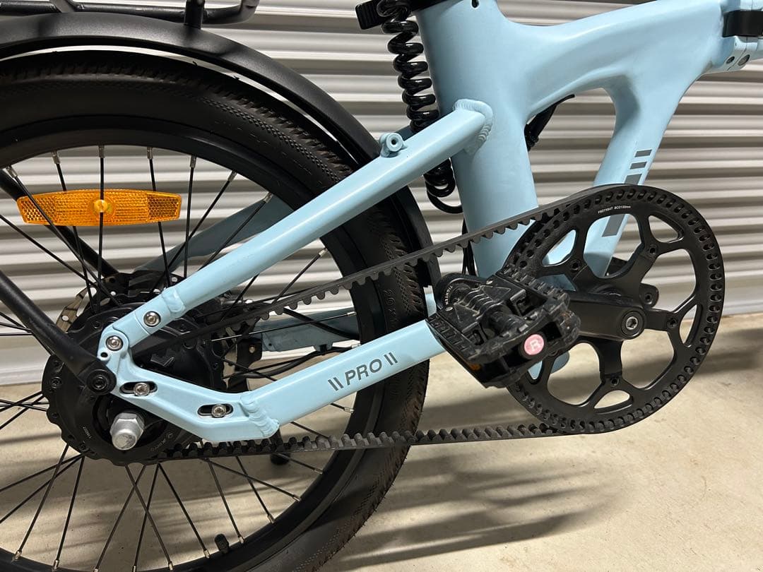 ADO AIR20 PRO 電動アシスト自転 ブルー