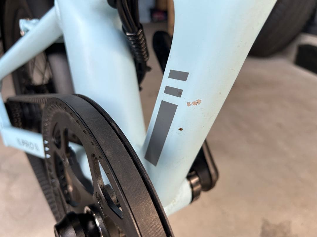 ADO AIR20 PRO 電動アシスト自転 ブルー