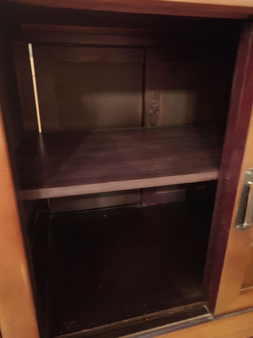 貴重な大型両面階段箪笥　七