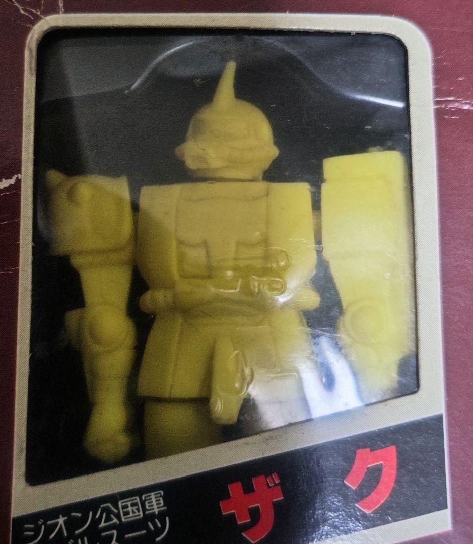 未使用 1979 　クローバー合体消しゴムシリーズガンダムモビルスーツ パート3