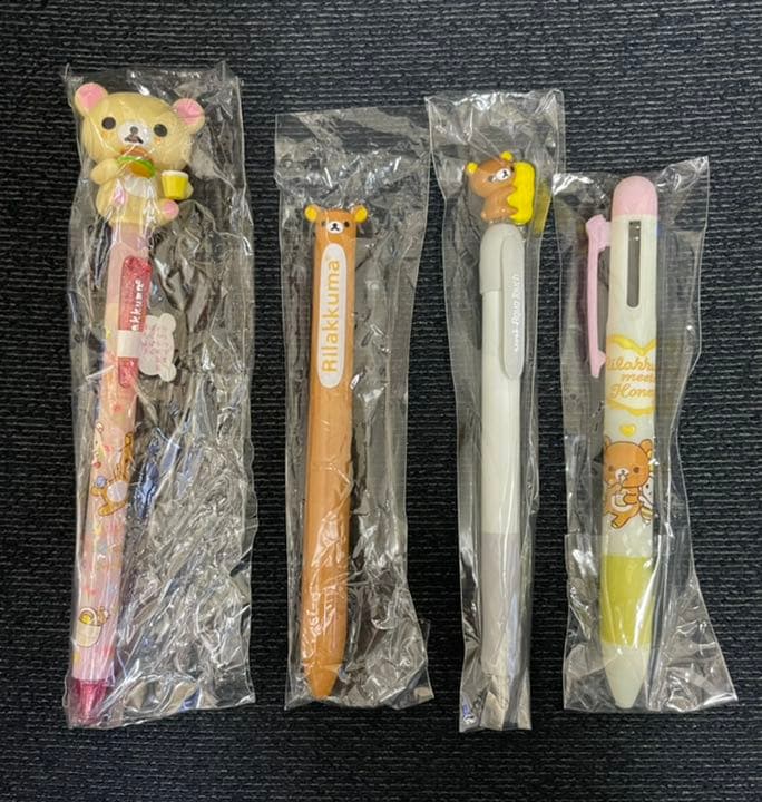 新品　製薬会社　ノベルティ　リラックマ　ボールペン　レア　4本セット