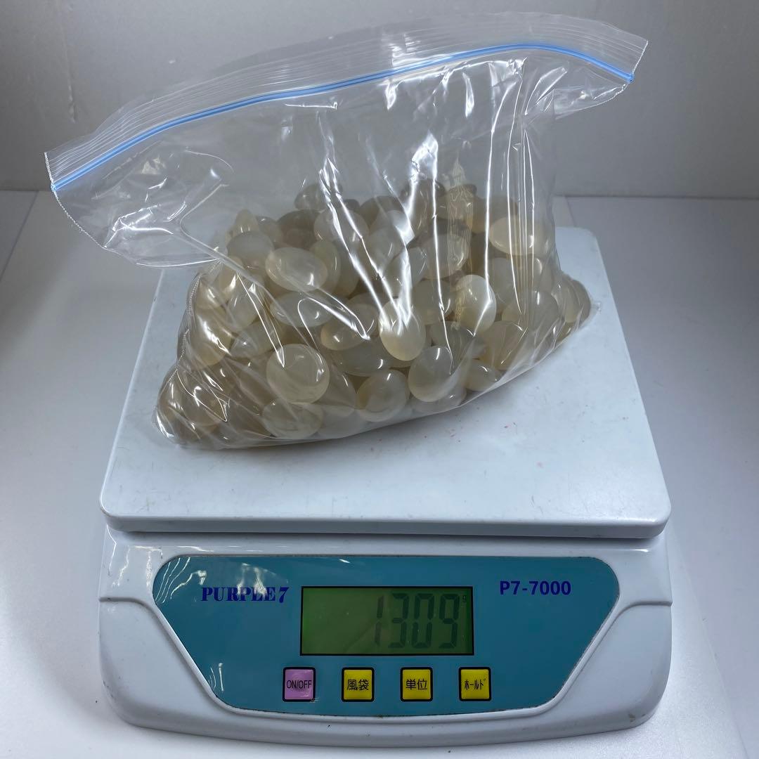 本瑪瑙　極太碁石　ゴケ付 トコヒカ　東な7-0323☆2F