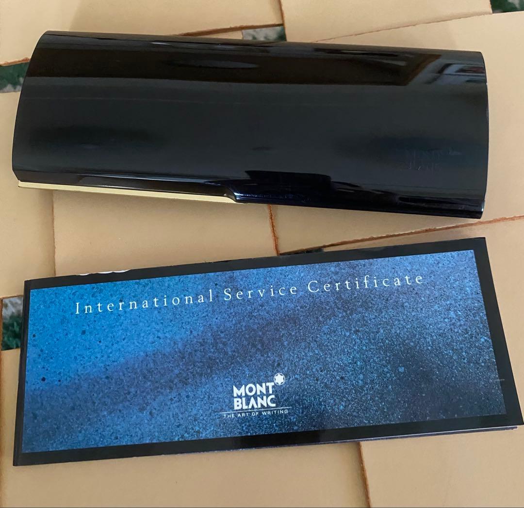 モンブランMONT BLANC 万年筆 スリム　ペン先 18K/750金ゴールド