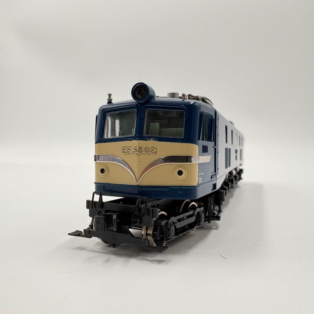 KATO 動作確認済 1-301 EF58 アオ ブルー 鉄道模型 HOゲージ