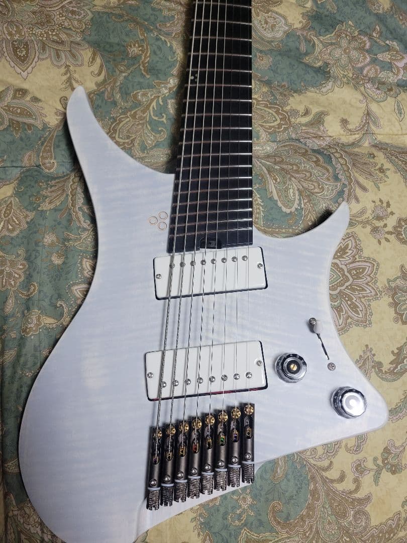 【1/11まで】goc guitars materia+ 8弦ギター ヘッドレス