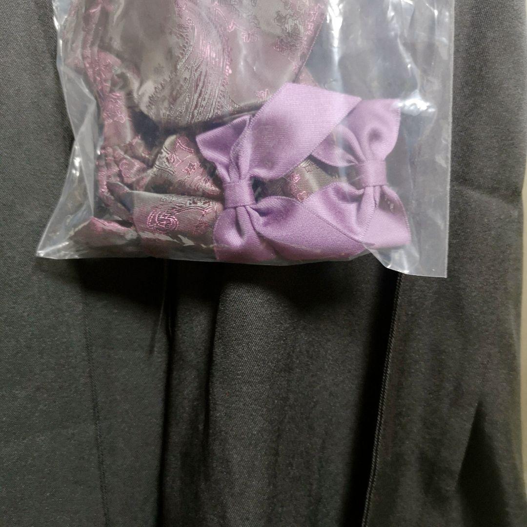 Amavel 宮燈街の飴売り子エプロンスカート 限定カラー ブラック