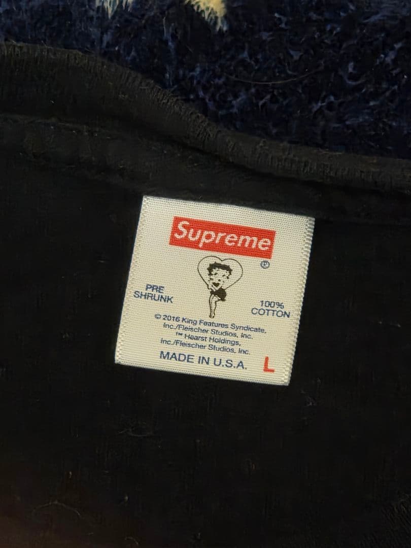 美品 16SS Supreme betty boop シュプリーム Tシャツ