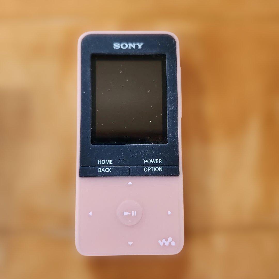 NW-S313K ソニーウォークマン ピンク アクティブスピーカー付