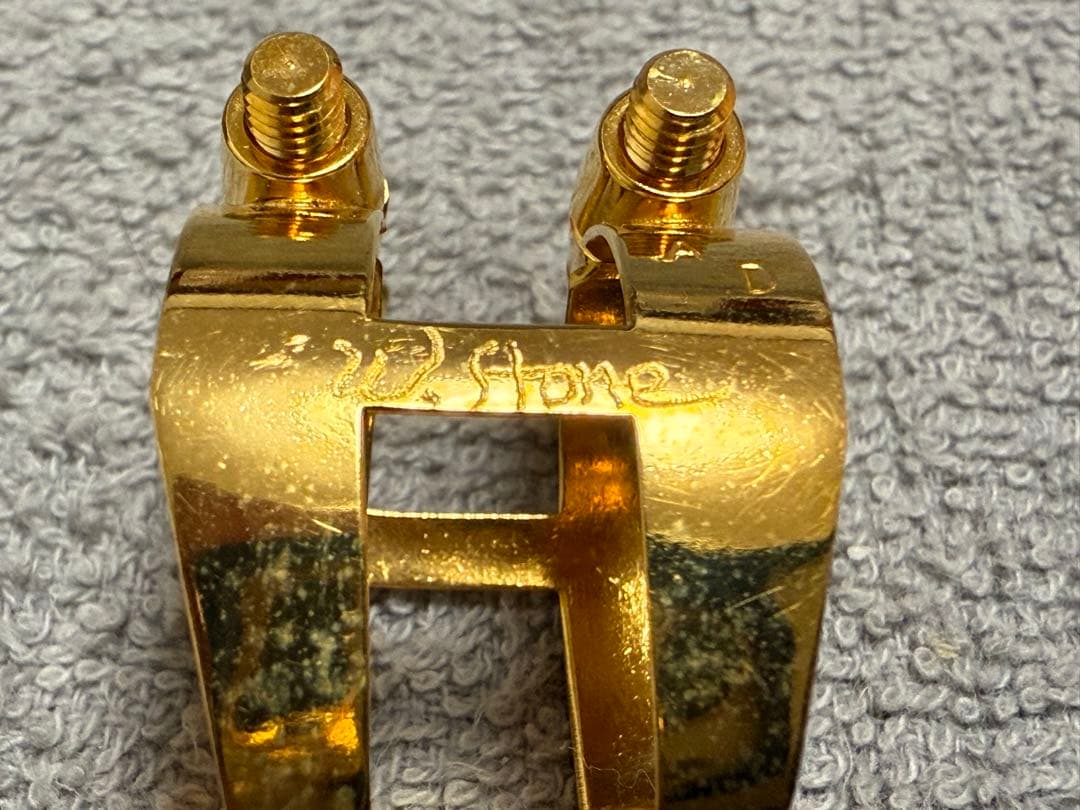 蛙*男様 Wood stone ウッドストーン メタルマウスピース用 リガチャー