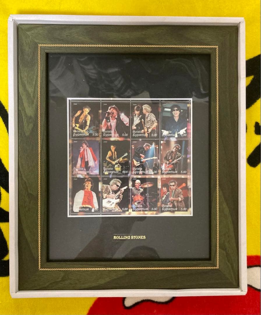 【ローリングストーンズ】RollingStones 切手額入り715