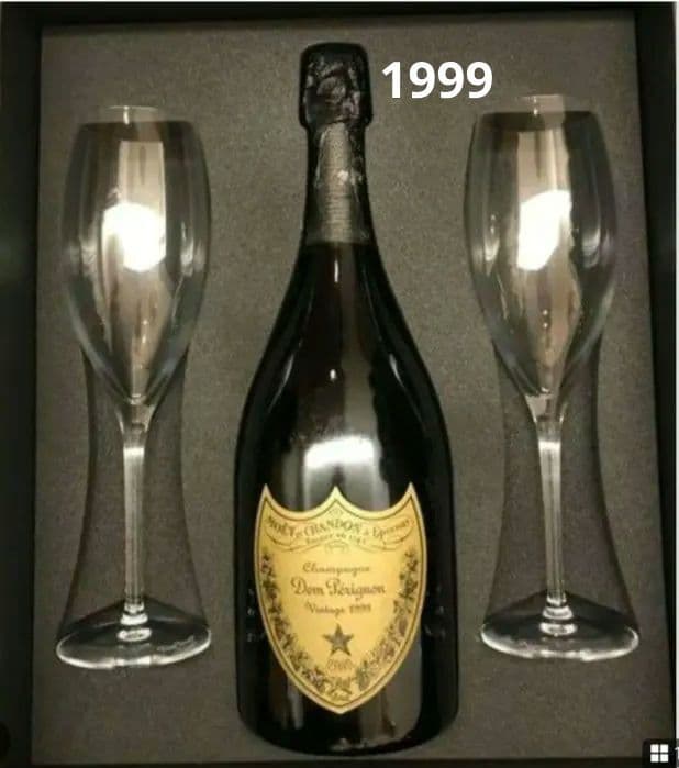 ドン・ペリ二ヨン ヴィンテージ 1999 ギフトセット〈フルートグラス付き〉