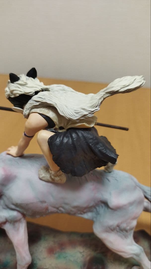 もののけ姫 サン＆犬神 フィギュア ジブリ アニメ レア　コミニカ