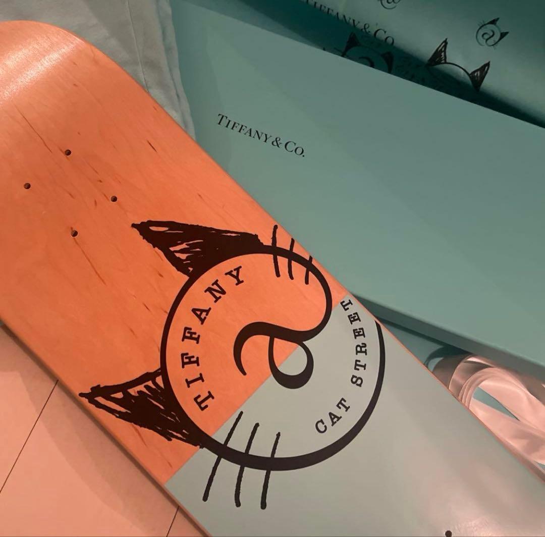 【美品】Tiffany & Co. CAT STREET スケートボード