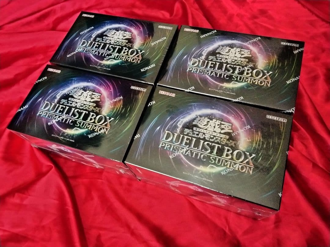 遊戯王 DUELIST BOX -PRISMATIC SUMMON 4箱セット