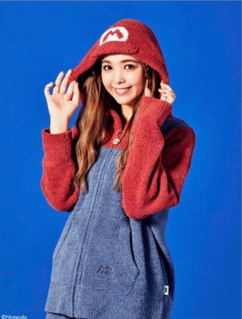 【ジェラートピケ】スーパーマリオ コラボ レディース マリオ なりきり上下セット