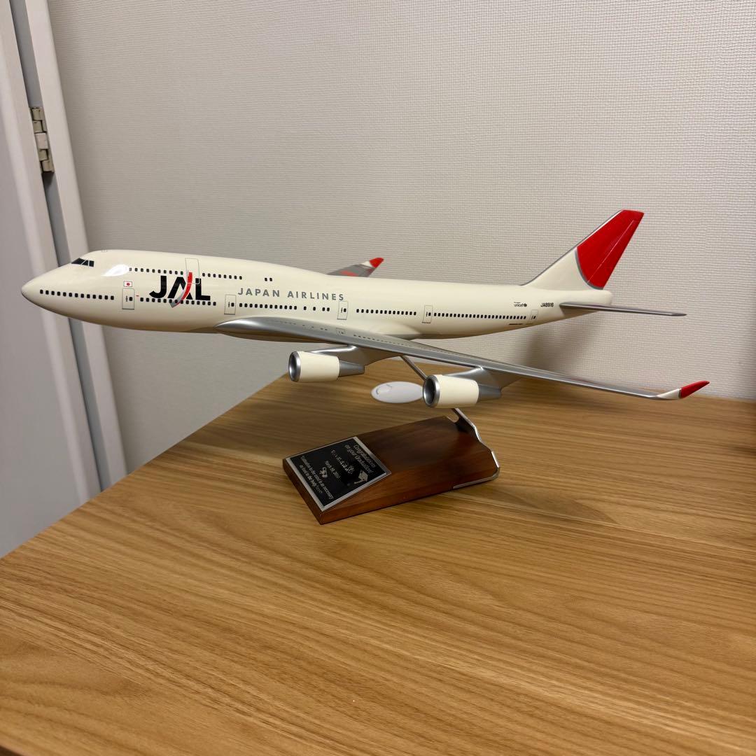 JAL 日本航空 ボーイング747 モデルプレーン