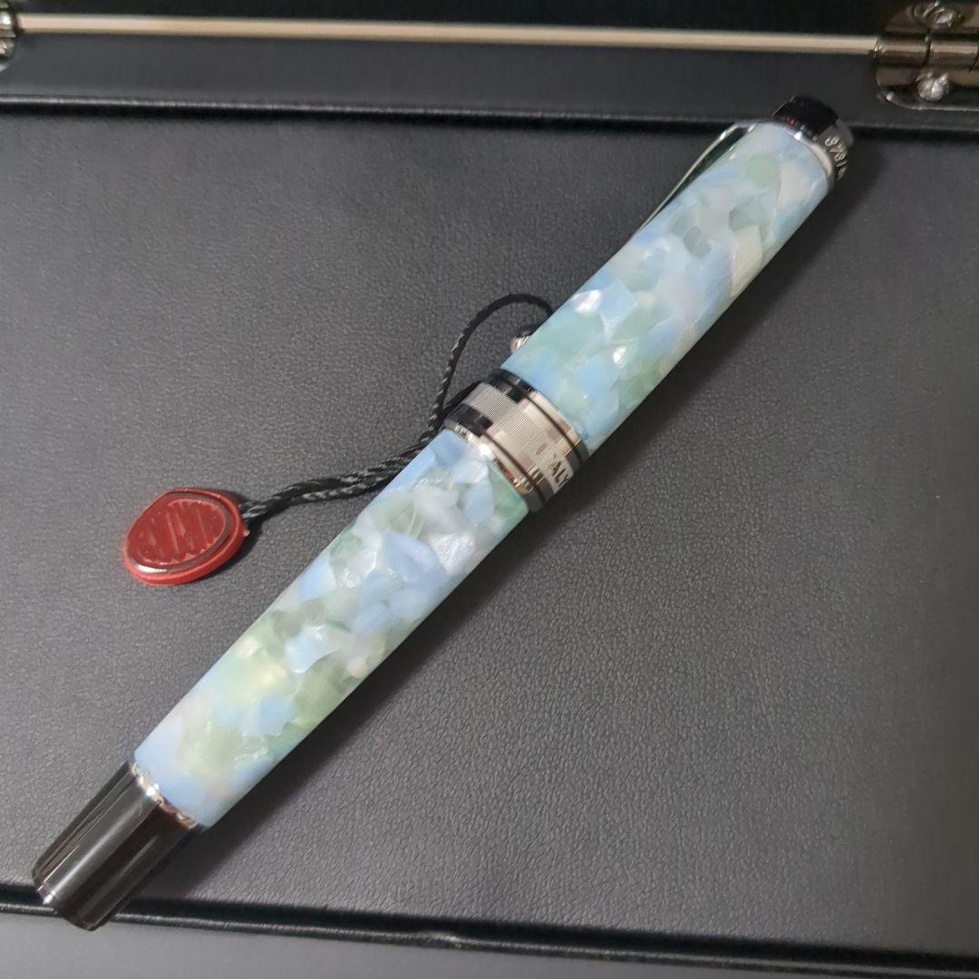 アウロラAURORA限定万年筆カレイドスコーピオ・ルーチェヴェルデ996-CKV