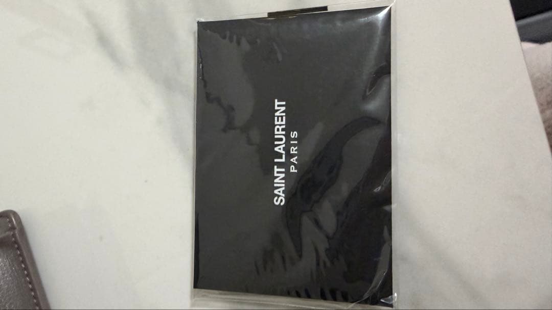 【レア】サンローランパリ サンセット レザー チェーンショルダーバッグ グレー