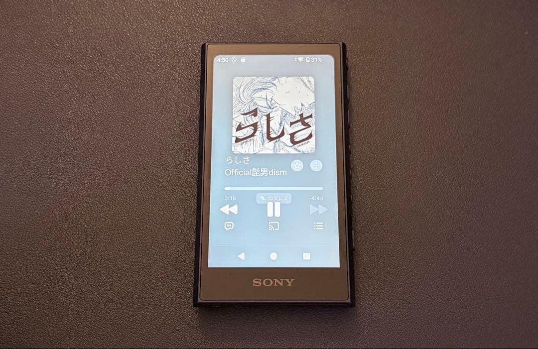 【美品】SONY ウォークマン NW-A306 32GB ブルー ハイレゾ対応