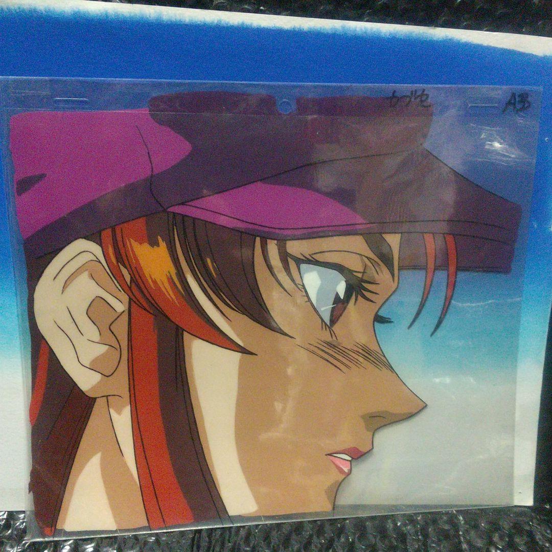 ★セル画 餓狼伝説・不知火 舞 直筆背景付き