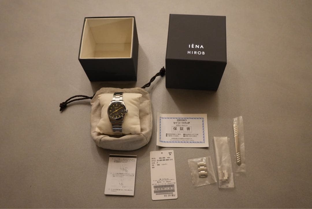 IENA SEIKO HIROB コラボレーションウォッチ