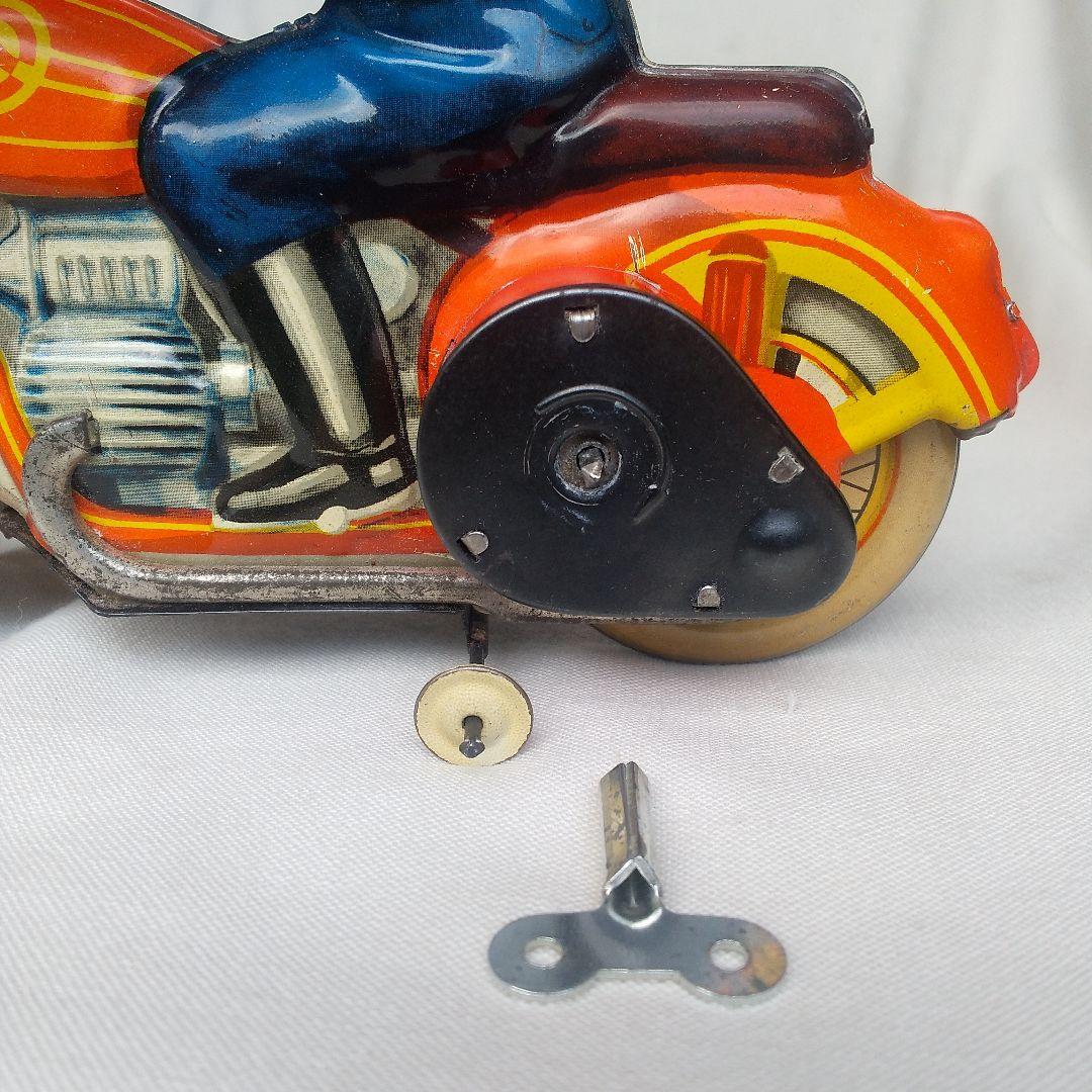 旧ソ連製 ブリキ オートバイ バイク レトロ ビンテージ 昭和 古い