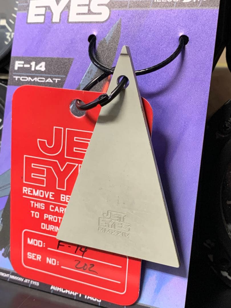 米海軍 戦闘機 F-14 トムキャット ミサイルレール タグ かキーホルダー