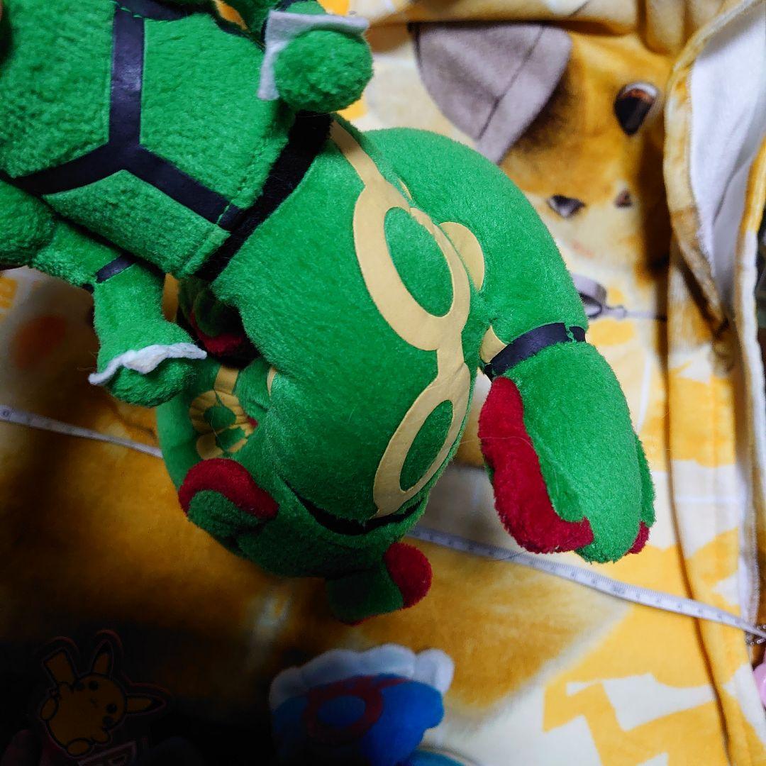 レア　ポケモン　センター　ポケドール　レックウザ　カイオーガ　ぬいぐるみ