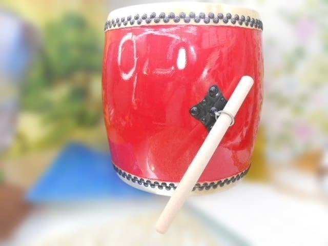 限定新品未使用(送料無料)33.980円 エイサー大太鼓44cm*48cmバチ付