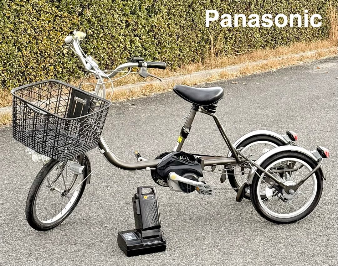 Ken-N♪ パナソニック 電動アシスト 三輪車 自転車