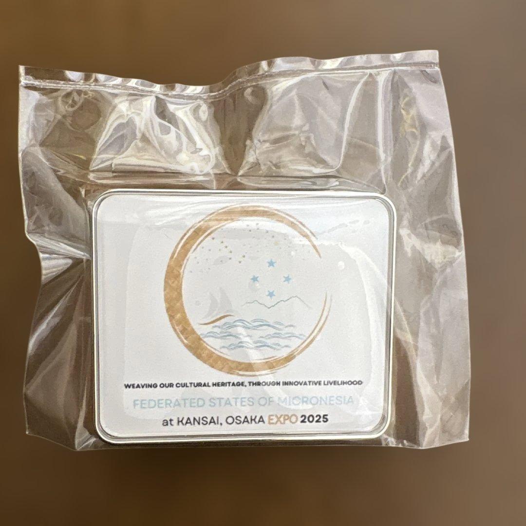 関西・大阪万博　ミクロネシア　ピンバッジ
