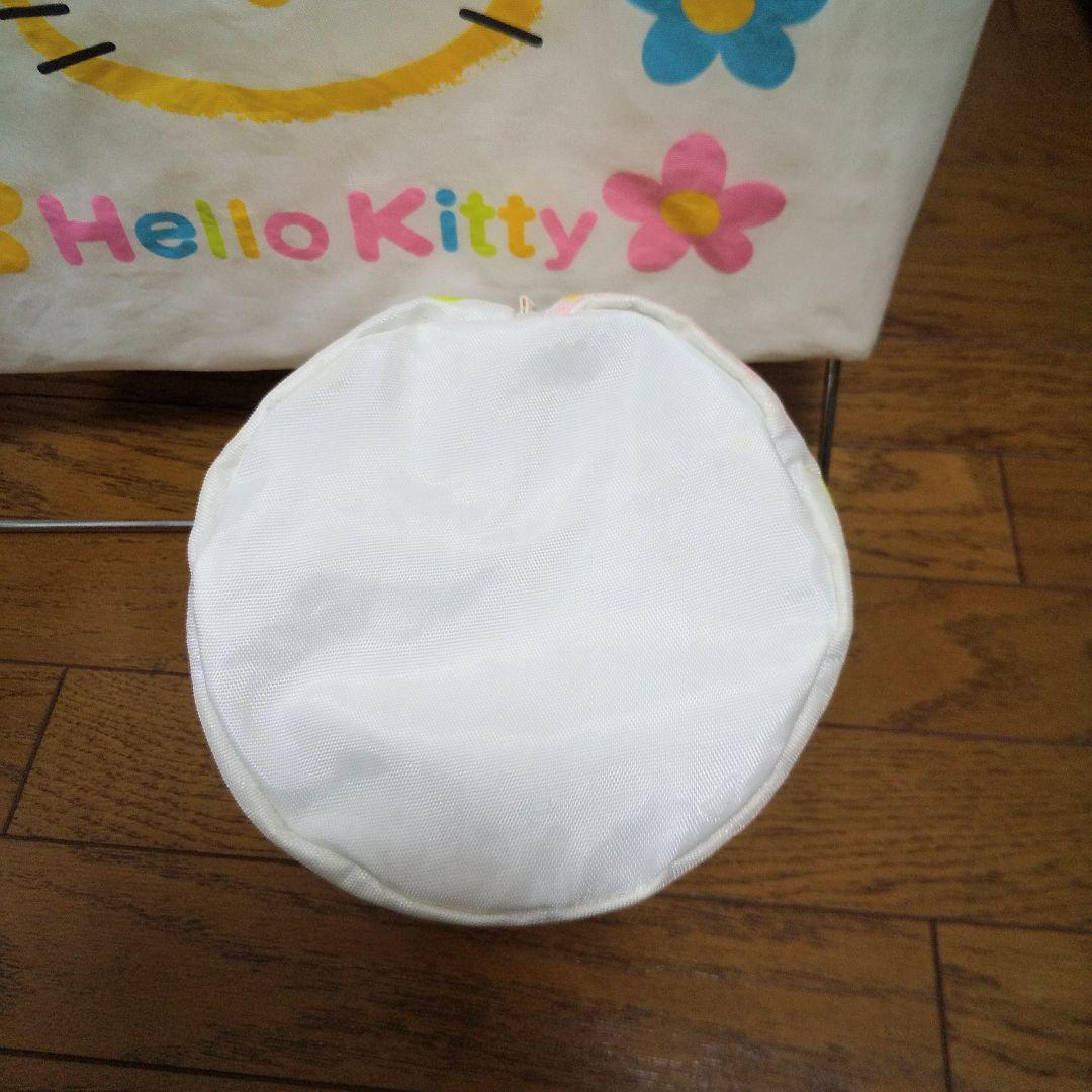 キティ ランドリーバスケット & 洗濯バサミ入れ 1998年 カオハナ