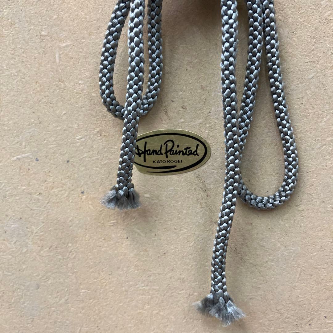 希少 加藤工芸 KATO KOGEI 陶板画 壁掛け CERAM 手描き ブルー