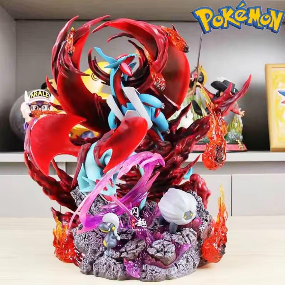 ポケモン フィギュア ボーマンダ ドラゴンタイプ ジオラマ 海外製 全長36cm
