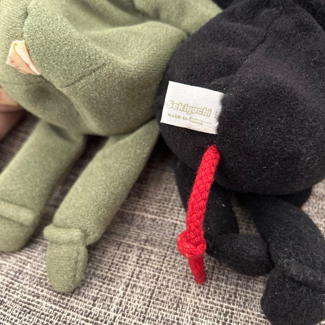 超希少★昭和レトロ　sekiguchi プチフルール ぬいぐるみ　動物　５体