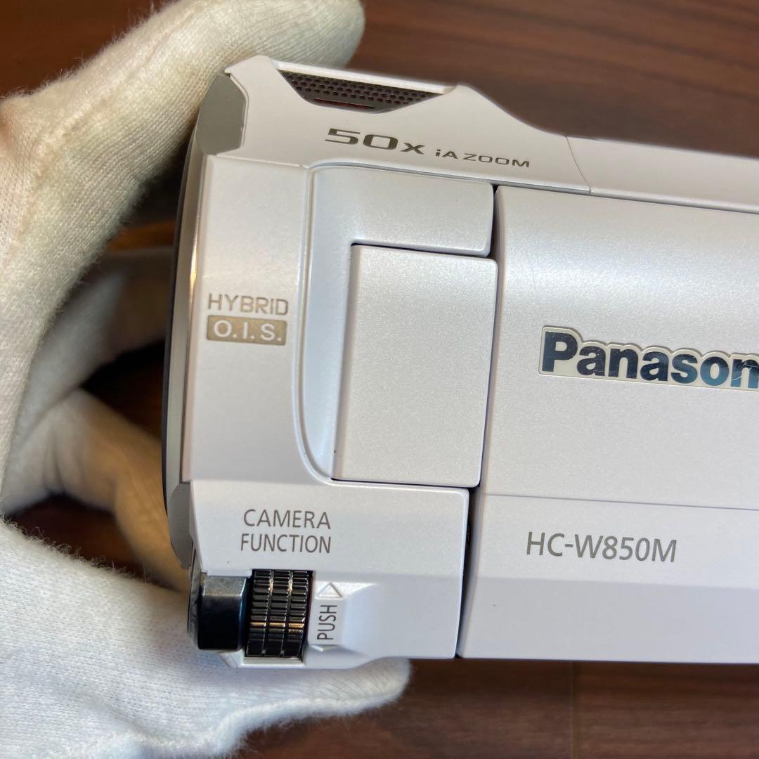 Panasonic HC-W850M ビデオカメラ ほぼ新品 4291